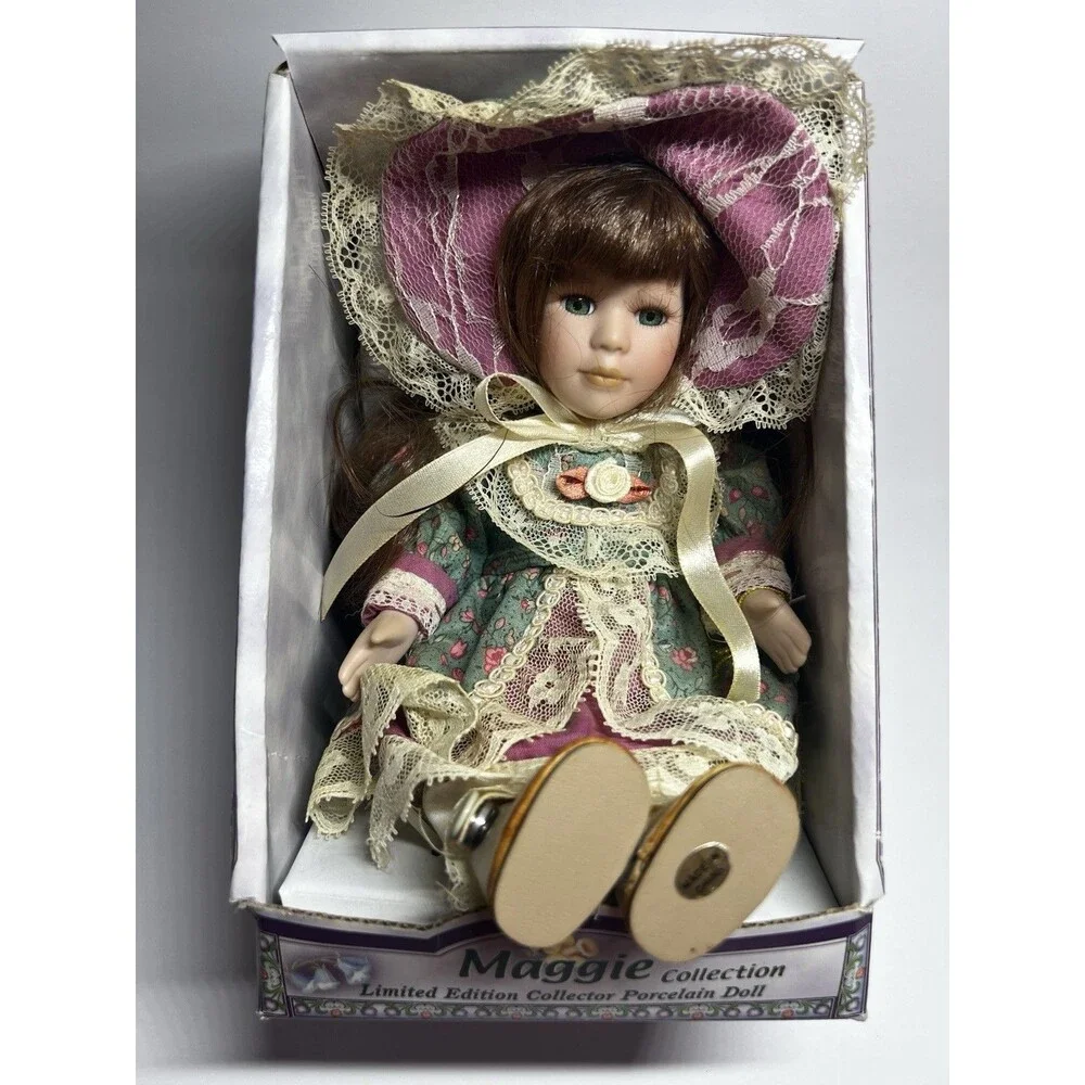 Vintage 1999 Maggie Collection Porcelain Doll Limited Edition NIB